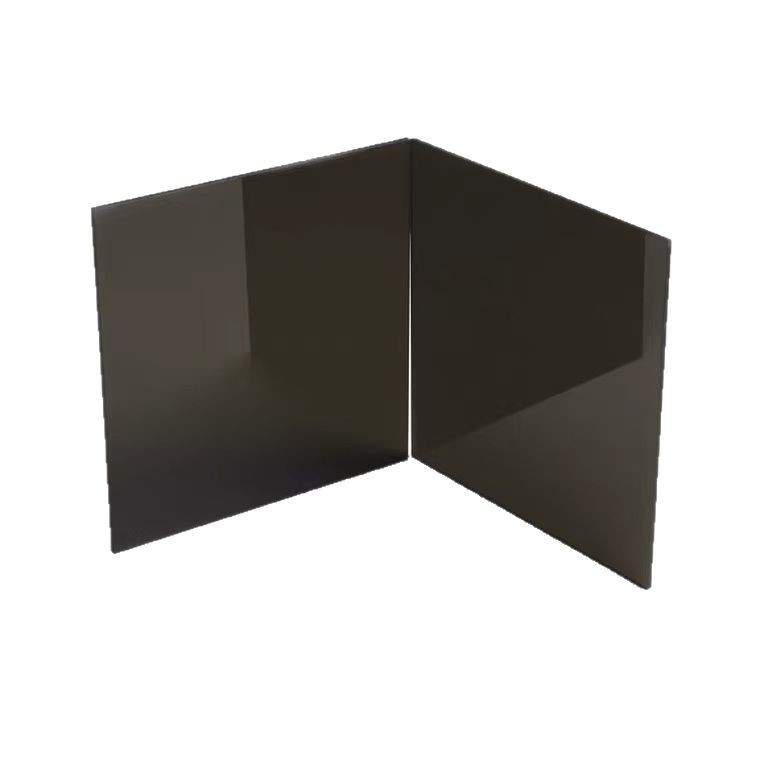 黑色亚克力板黑茶色烟灰色茶色半透明有机玻璃雕刻激光UV印刷加工