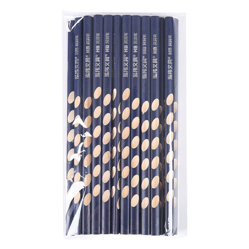 Карандаш оптом Учащиеся начальной школы ручка с отверстиями треугольник HB карандаш детский ручка для коррекции письма цветная стержень ручка для каллиграфии