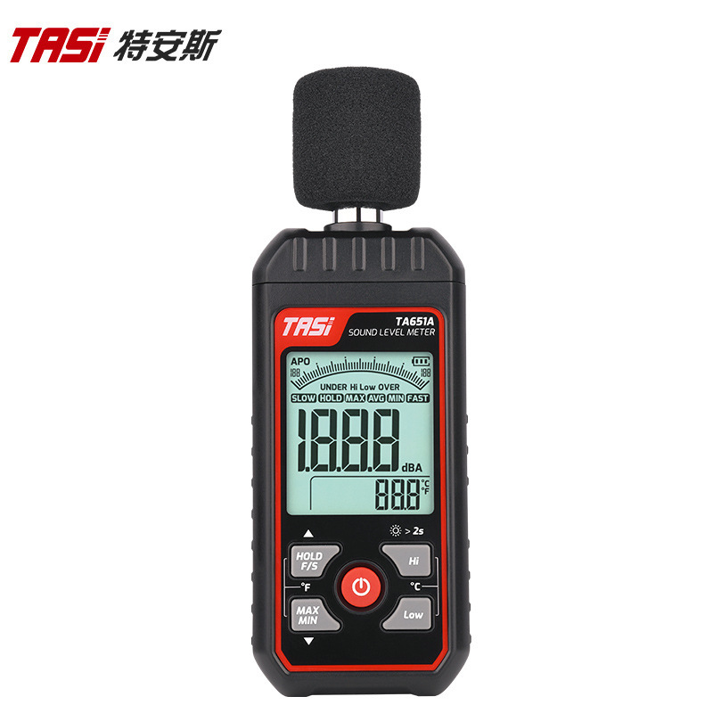 特安斯噪音计TA651A/B 家用噪声仪测声音噪声仪 分贝仪声级计