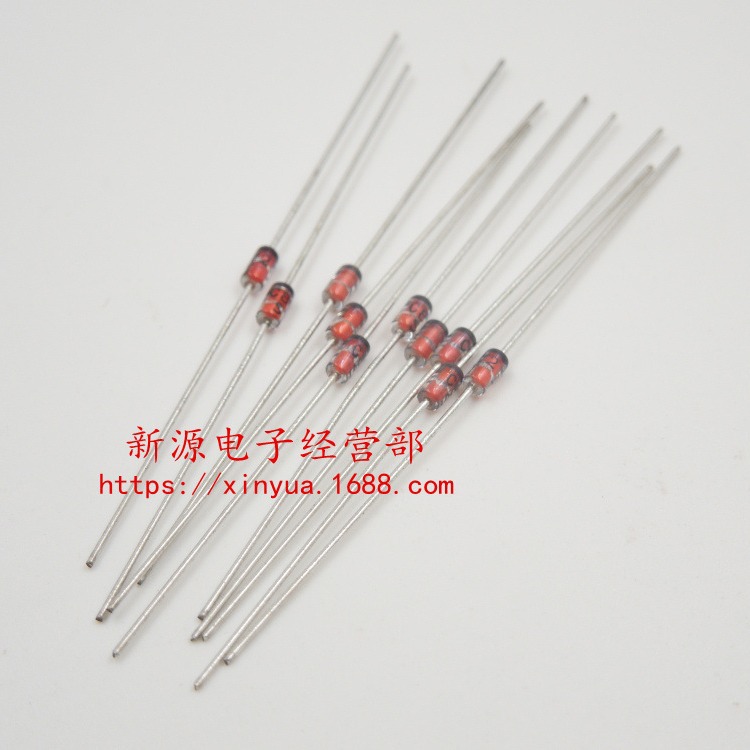 1/2W 0.5W 稳压二极管 10V 稳压管 1N5240 玻封管 IN5240