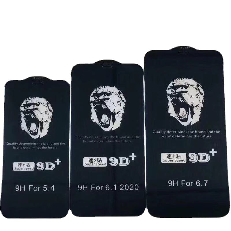 El gorila 9D moderó la película para el teléfono móvil de plena pantalla de Apple IP13/12 de Apple 15 HD película 15Pro a prueba de polvo