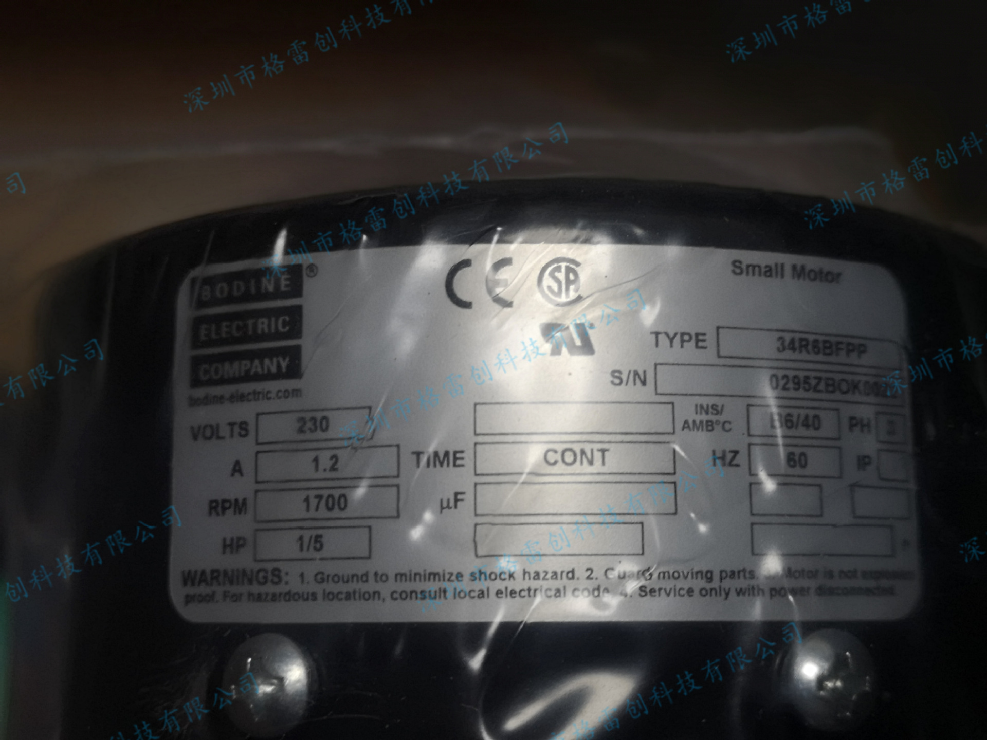 【原装进口】BODINE宝鼎 电机 34R6BFPP  旺旺咨询有优惠