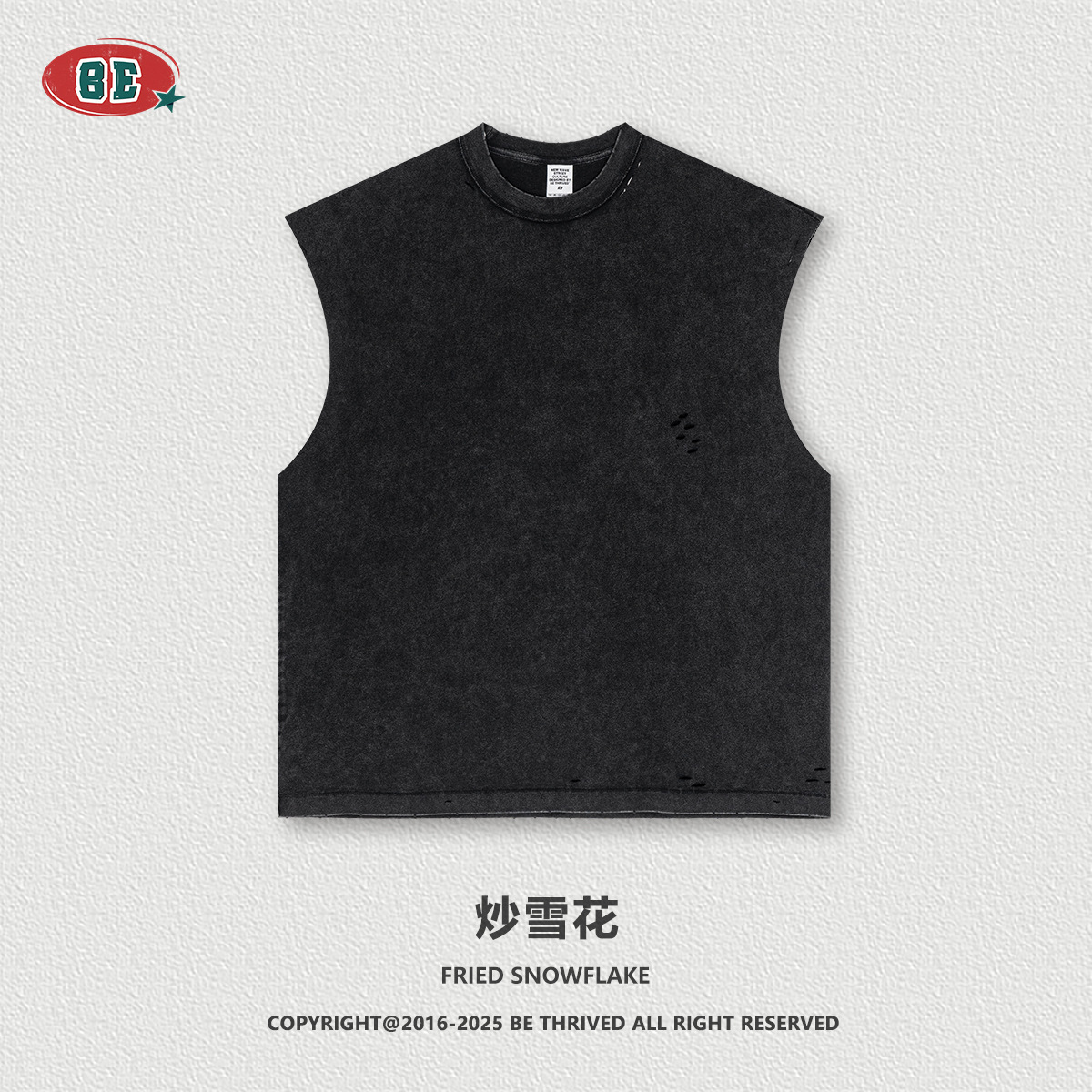 Be Hombres| 2025 verano estilo americano de moda deportivo fitness agujero crimpado chaleco de hombro set de pantalones para hombre image 7