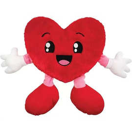 跨境新品weetheart (Heart）红色爱心毛绒公仔玩偶