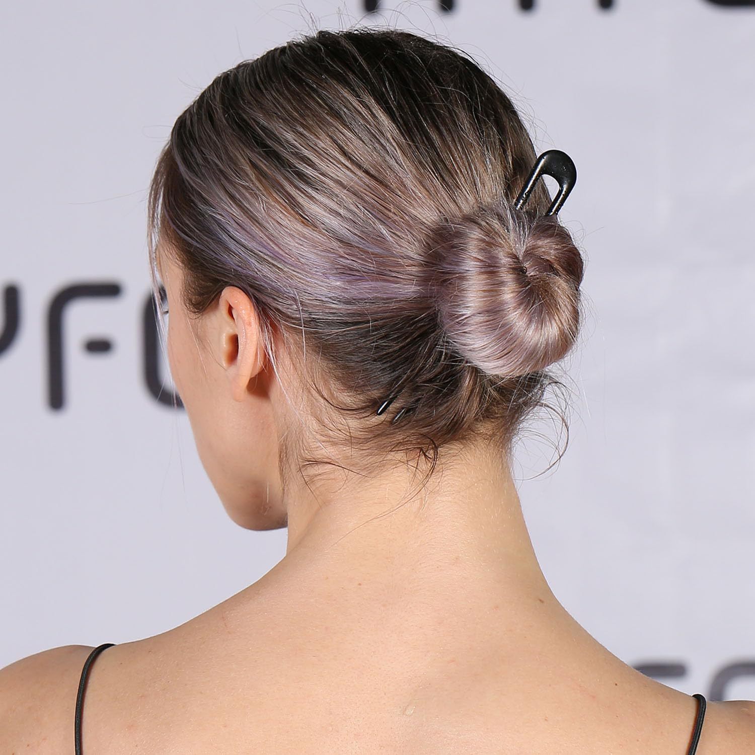 Clipper de cabello de metal en forma de U para damas, simple palo de cabello retro, clipper de cabello de dama francesa, temporada de boda, cabello de novia especial