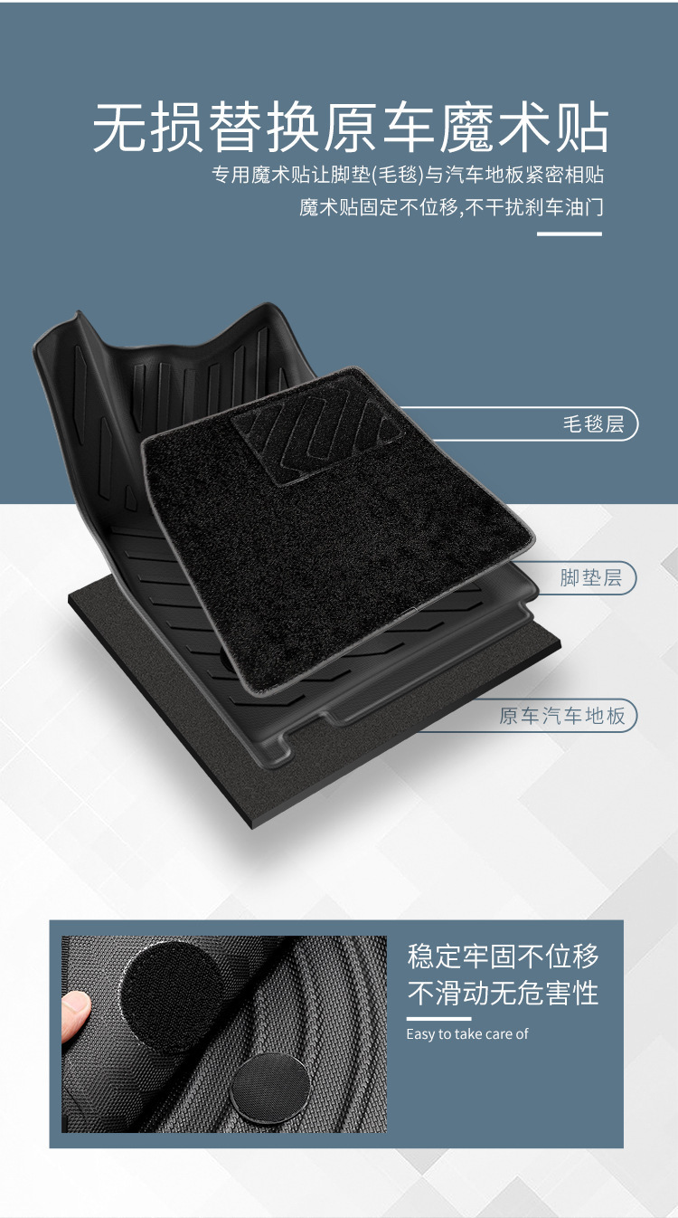 Suitable for 22 Chevrolet Star Malo Fully Environmentally Friendly Car Special Floor Mats Tpe Trunk Modified Decorative Carpet