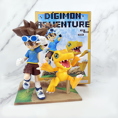 Digimon, Digital Dragon, Taichi Minami, Agumon, Scene Model, Action Figure, Boxed Figure