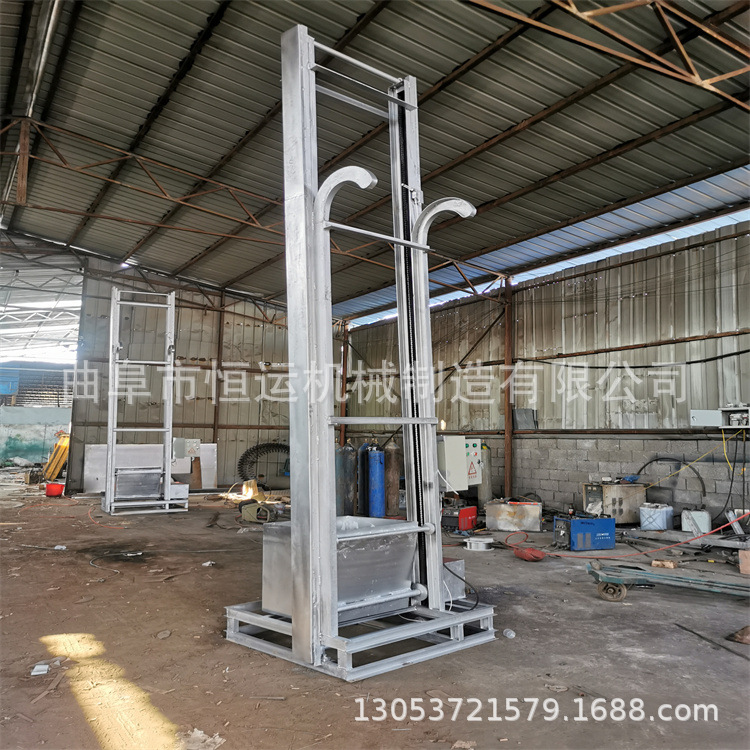 小型单斗提升机  电动升降翻斗式上料机 物料砂石斗式提料机