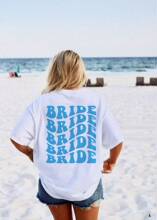 Retro Bride Shirt Trendy Boh BrideGroovyBachelor�W��Ů�bT��2