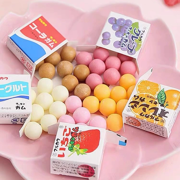 Japanese import complex children's teether, fruit flavor