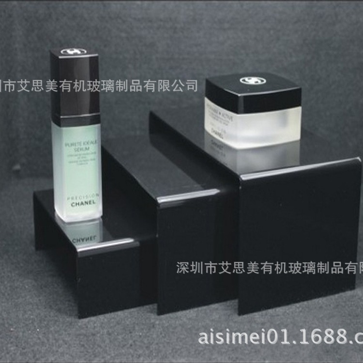 倒U型展架 亚克力商场展示架 护肤霜保湿水小商品展架生产工厂