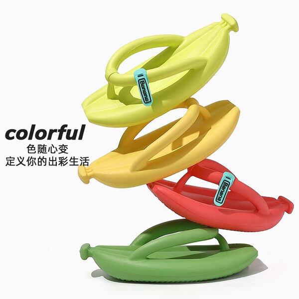 Beach flip flops platform
