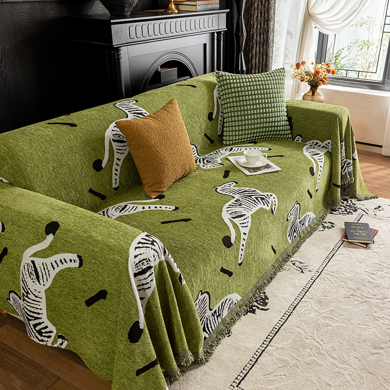 Sofá simple de Schneier cuatro estaciones toalla de sofá universal tela cubierta todo incluido cojín de sofá antideslizante ins viento hogar