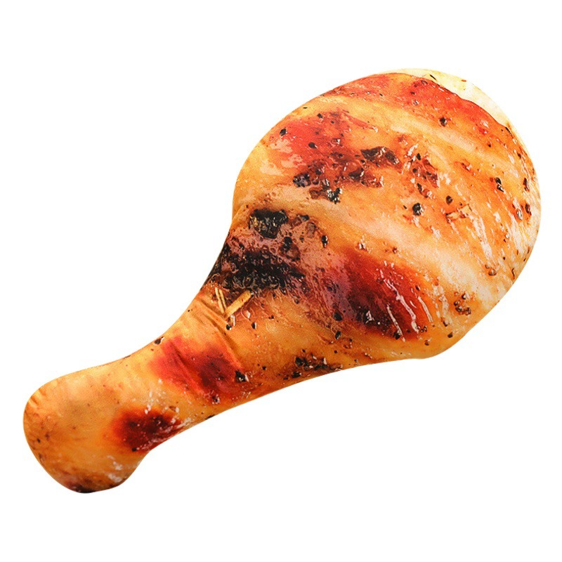 Интернет-знаменитости креативное моделирование хрустящие жареные куриные ножки плюшевые игрушки свиные ножки куклы забавная еда Подушка