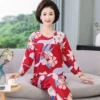 Long-sleeved suit, high-dimension 40 pieces 3156 Red Fei Cuiwu (with pockets)