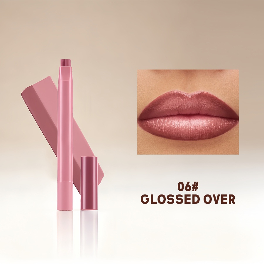 El estilo transfronterizo sin logo matte lipstick lipstick multifuncional eye-liner reposición de color y brillo humectante lipstick pen image 11