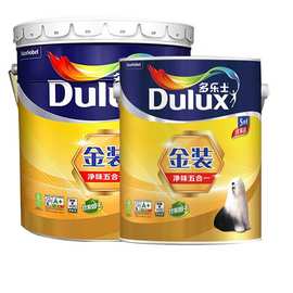 多乐士（Dulux）乳胶漆金装净味五合一内墙面漆白色家用工业涂料