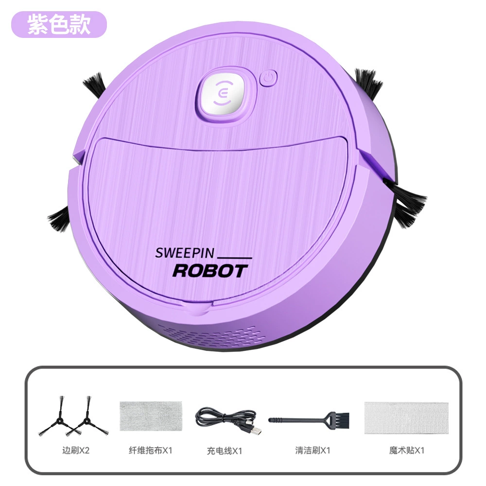 Smart Robot Vacuum Cleaner, Automatic Home Sweeper, Compact Silent Design, 2.5 cm Low-Profile
