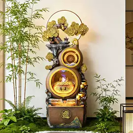流水摆件;树脂工艺品;酒吧装饰摆件