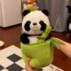 Shake Tone Same Bamboo Panda Doll Plush Toy Giant Panda National Treasure Removable Doll Birthday Gift Tanabata