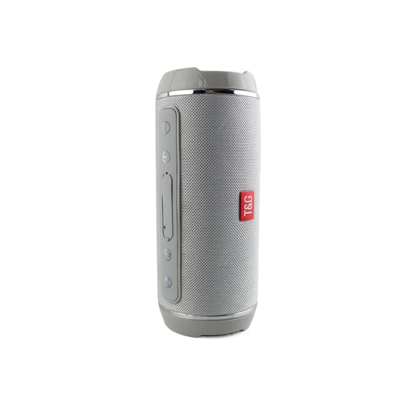 TG116 nuevo teléfono celular impermeable al aire libre altavoz Bluetooth subwoofer montado en el coche tarjeta USB transmisión de voz cañón de acero