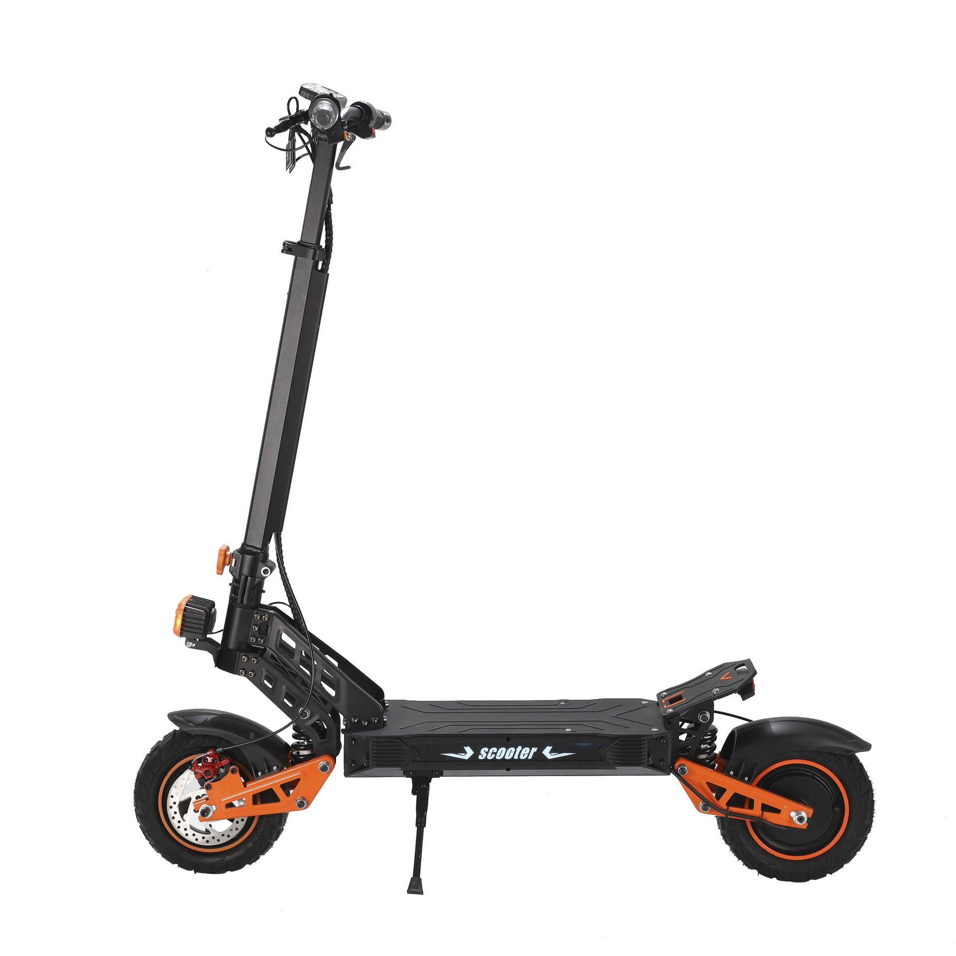 Cross-border adult off-road electric scooter, foldable two-wheeled electric vehicle, portable outdoor commuting scooter, wholesale