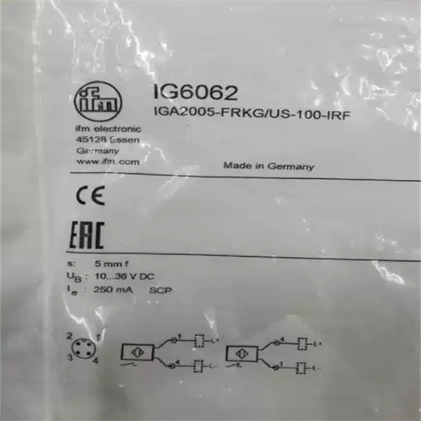 现货全新德国易福门IFM传感器 IG5602 IFM电感式接近开关IG5602
