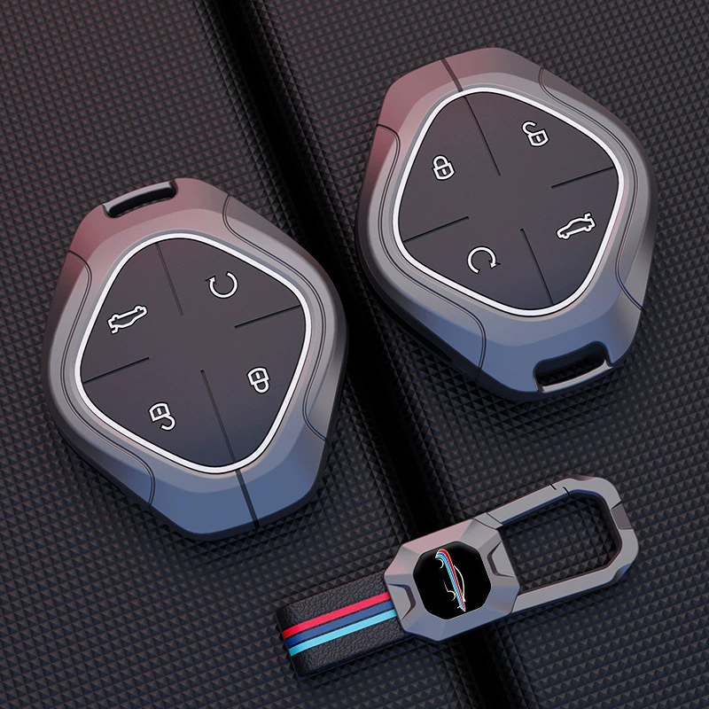 Подходит для 2022 новых автомобильных аксессуаров Jietu Dasheng DTC King, модифицированная пряжка для ключей