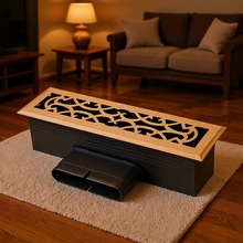 地面出风口仿古铜花式风口空调新风系统金属出风口面板