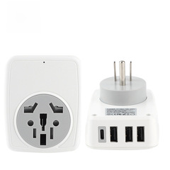 New Product European and American Travel Converter PD Fast Charging Adapter, Suitable for Silk Screening US, European, German, British, Australian Standards