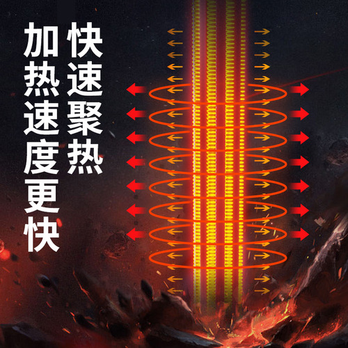 Sensen fish tank heating rod red parrot non-explosive glass digital display turtle aquarium automatic thermostat GR