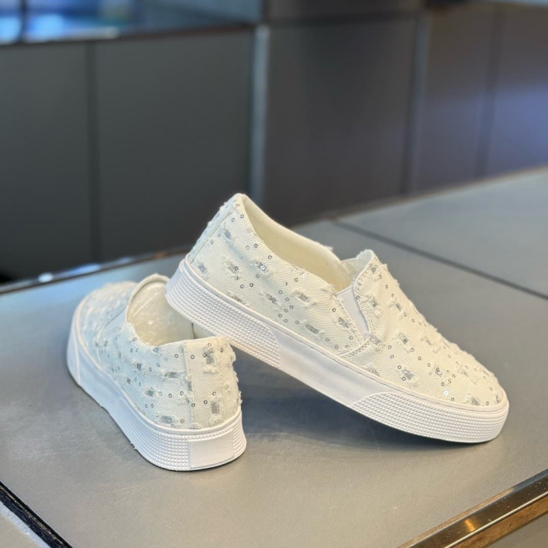Men's Summer Slip-On Canvas Shoes, Casual Everyday Men's Shoes, Comfortable And Lightweight, Sequin Shoes, Fresh Style M_vogvips.com