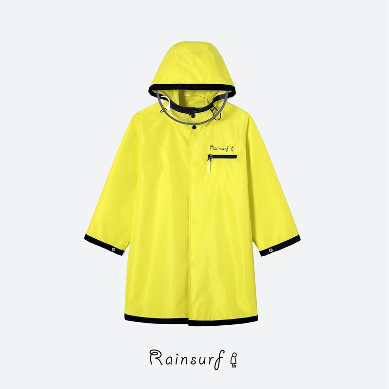 Children's raincoat and poncho for boys and girls, hooded raincoat, full-body waterproof, suitable for school and outdoor play