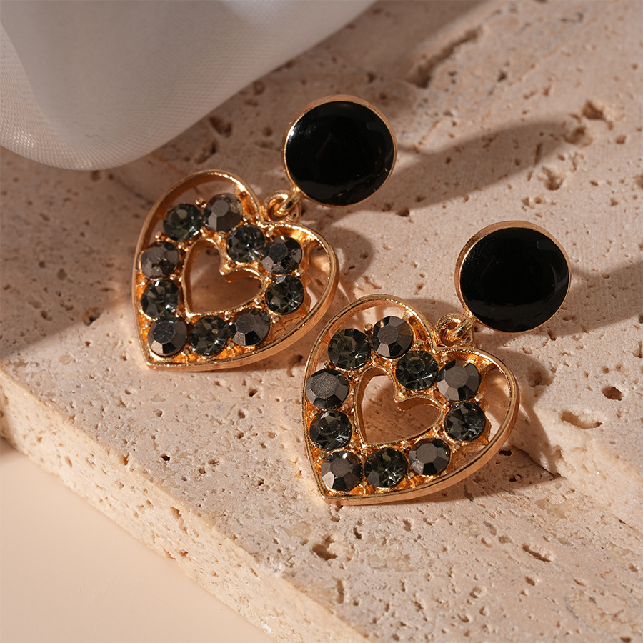 76# silver needle-gold-black-love