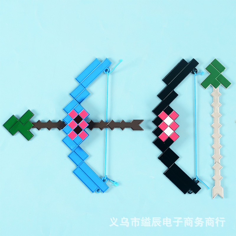 10 위안 8 합금 활과 화살 모델 무기 모델 장난감 소년 학교 주변의 인기 장난감 가게에