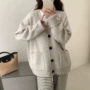 口袋宽松新款秋冬毛衣