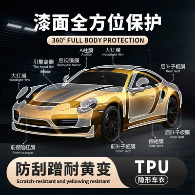 TPU transparent protective film paint – Car paint protective film