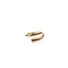 Tide, fashionable ring stainless steel, on index finger, internet celebrity