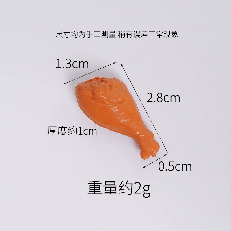 Realistic small food play, toy, DIY
