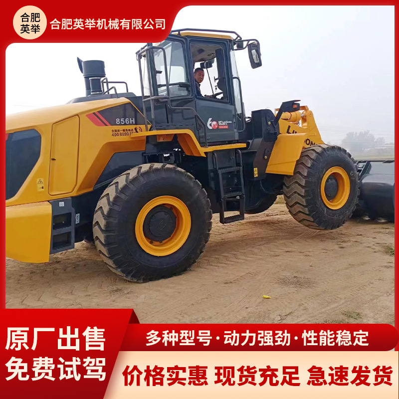 Venta en stock Liugong 856H Xugong Longgong Lin Gong cargador lateral basculante neumático maquinaria multifuncional