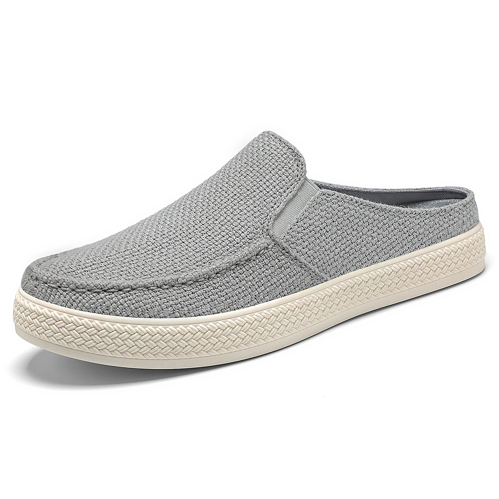 Zapatos Zapatillas de hombre Zapatos casuales transpirables de verano Venta al por mayor transfronteriza Zapatos de hombre Slip-on Cómodos zapatos para papá Zapatillas de abrigo