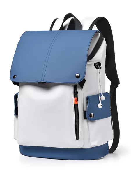 Cross-border men's backpack, lightweight, simple, versatile, large-capacity, suitable for daily commuting, business, and travel