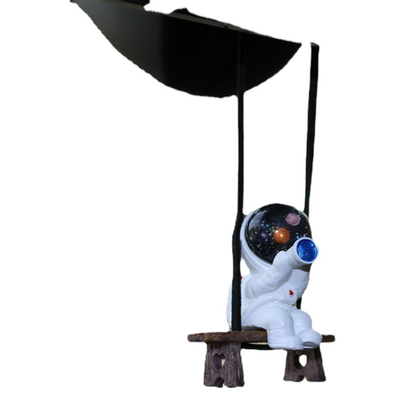 Cruz-frontera astronauta coche colgante de dibujos animados lindo coche colgante coche espejo retrovisor astronauta decoración al por mayor