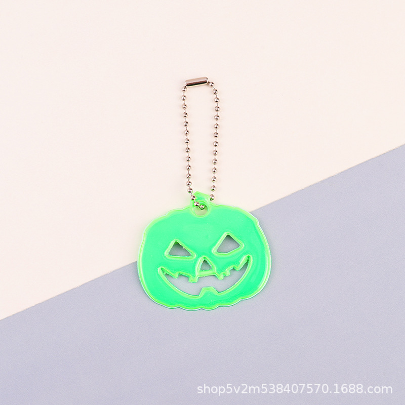 Retroreflective pendant, night keychain PVC