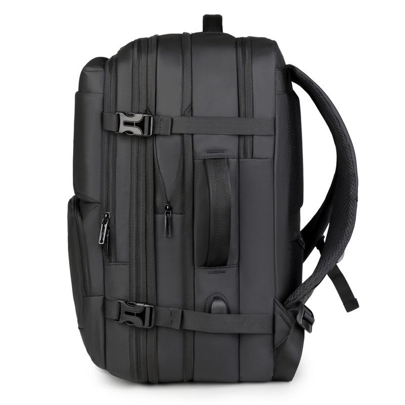 Mochila transfronteriza Bolso de viaje de gran capacidad para hombres Bolso de viaje al aire libre Mochila portátil multifuncional Bolso de computadora de negocios de expansión