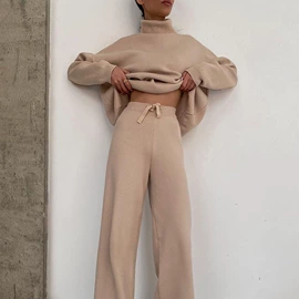 连衣裙;女式毛呢外套;休闲裤