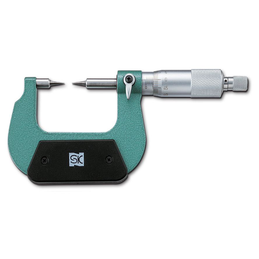 SK新泻精机 沟槽测量 点式千分尺MC200-25P