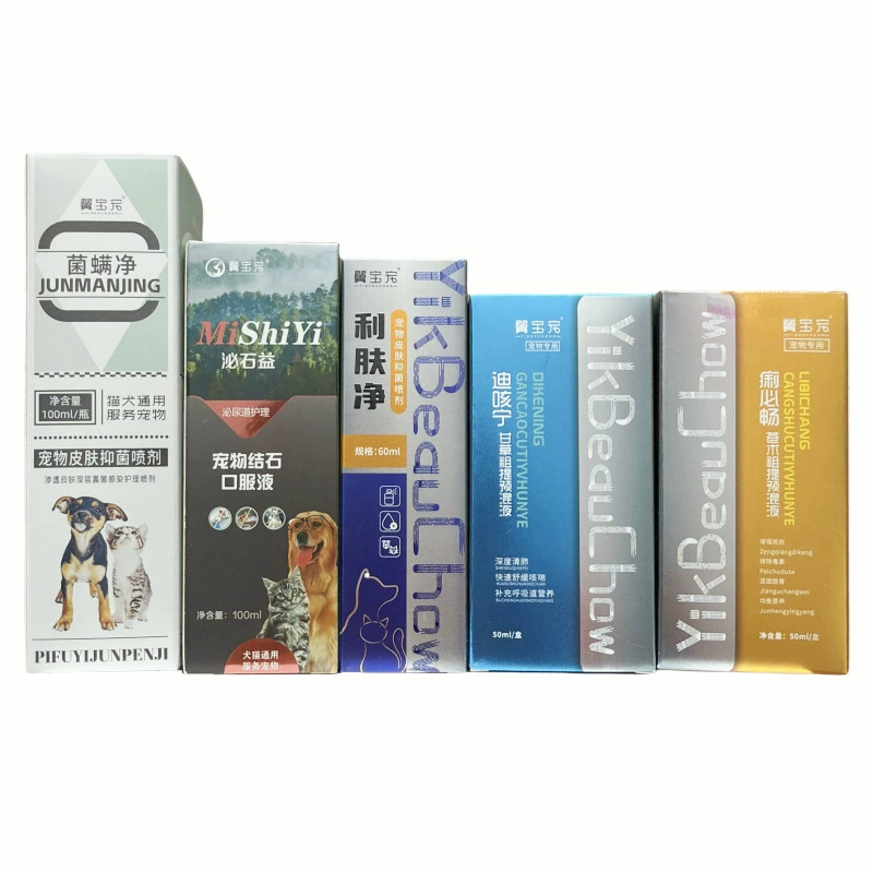 Yibao Pet Очищающее средство для кожи собак и кошек/Очиститель от бактерий и клещей/Облегчение дизентерии/Облегчение носа/Перелив мочевых камней/Yibao Pet/Пробиотический порошок