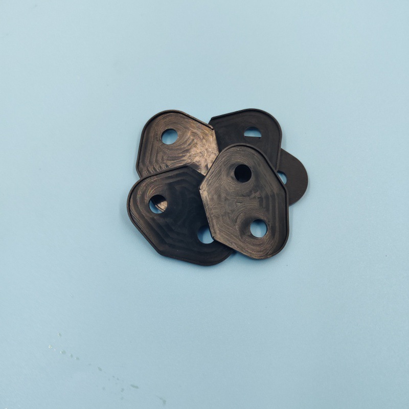 丁腈橡胶密封垫片 水封防护硅胶垫 橡胶穿孔密封圈