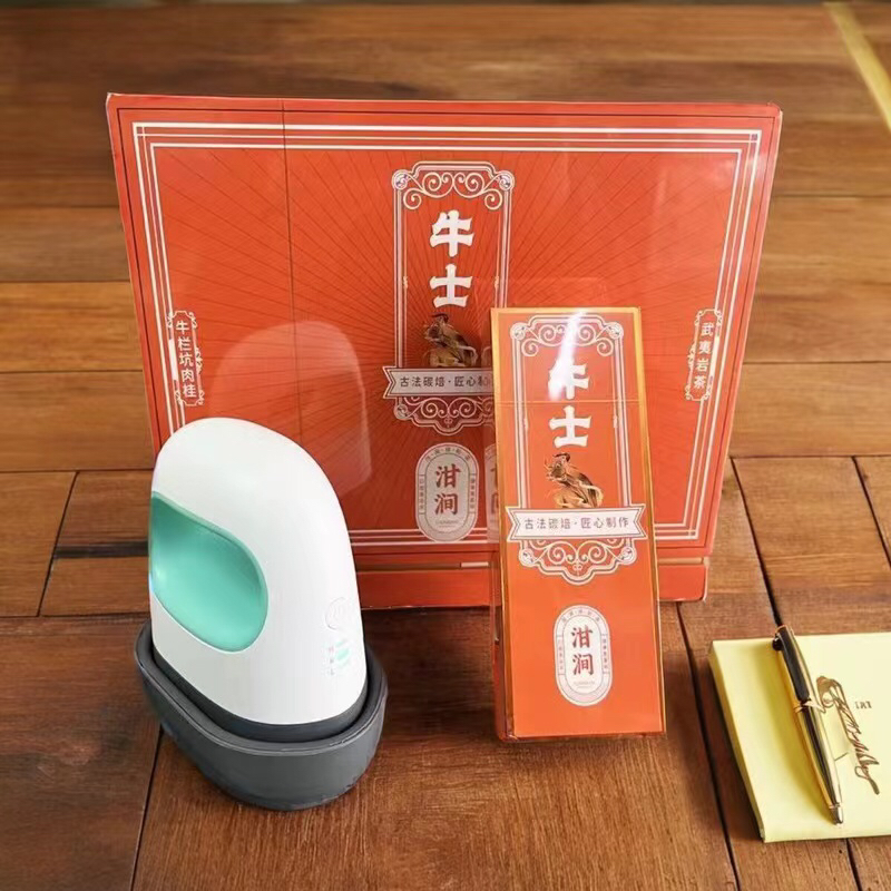 Mini caja de té de mano pequeña máquina de sellado de película máquina de sellado de película de sellado de plástico máquina de envasado cosmético